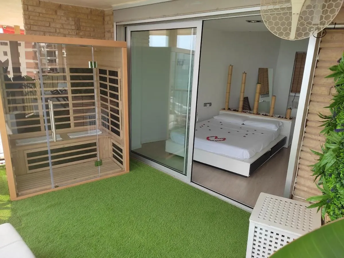 公寓 Exclusivo Apartamento Spa Privado Frente El Mar 迈阿密普拉特亚 西班牙